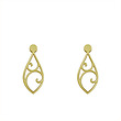 گوشواره طلا مدل هندسی کد GA11509