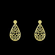 گوشواره طلا مدل اشک کد GA11522