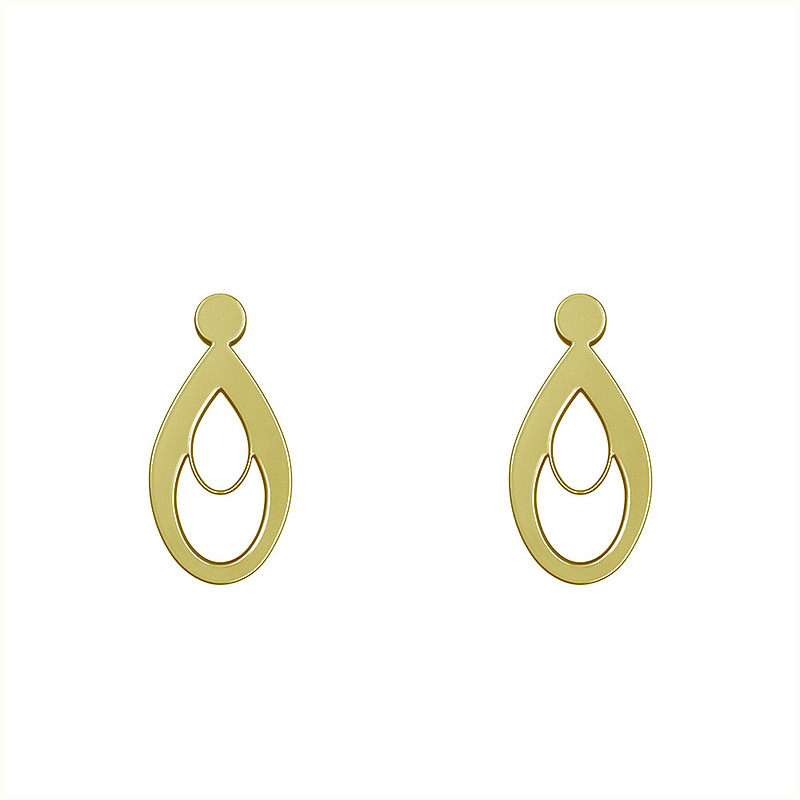 گوشواره طلا مدل اشک کد GA11558