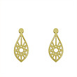 گوشواره طلا مدل اشک کد GA11599