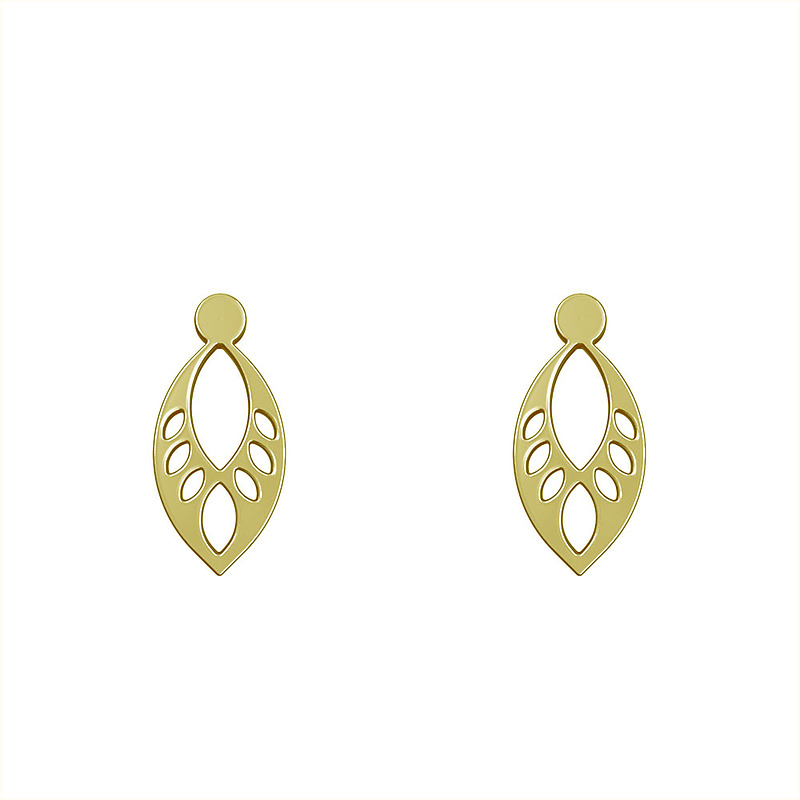 گوشواره طلا مدل هندسی کد GA11633