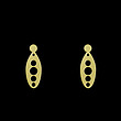 گوشواره طلا مدل هندسی کد GA11635