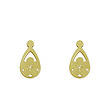 گوشواره طلا مدل اشک کد GA11696