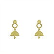 گوشواره طلا مدل زنگوله کد GA11741