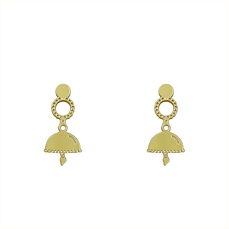 گوشواره طلا مدل زنگوله کد GA11741