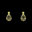 گوشواره طلا مدل اشک کد GA11791