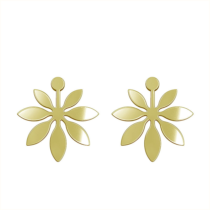 گوشواره طلا مدل برگ کد GA11798