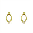 گوشواره طلا مدل اشک کد GA11948