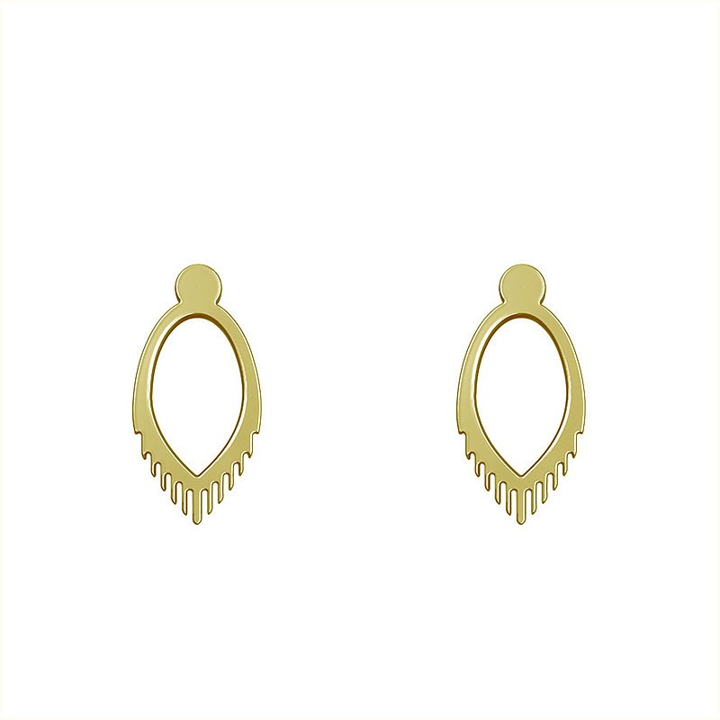 گوشواره طلا مدل اشک کد GA11948