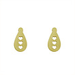 گوشواره طلا مدل قلب کد GA11954