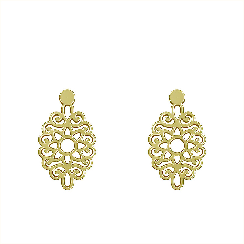 گوشواره طلا مدل اسلیمی کد GA12085