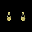 گوشواره طلا مدل اشک کد GA12148