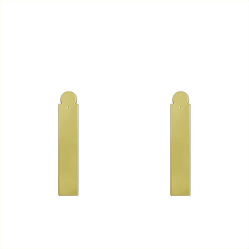 گوشواره طلا مدل مستطیل کد GA12152