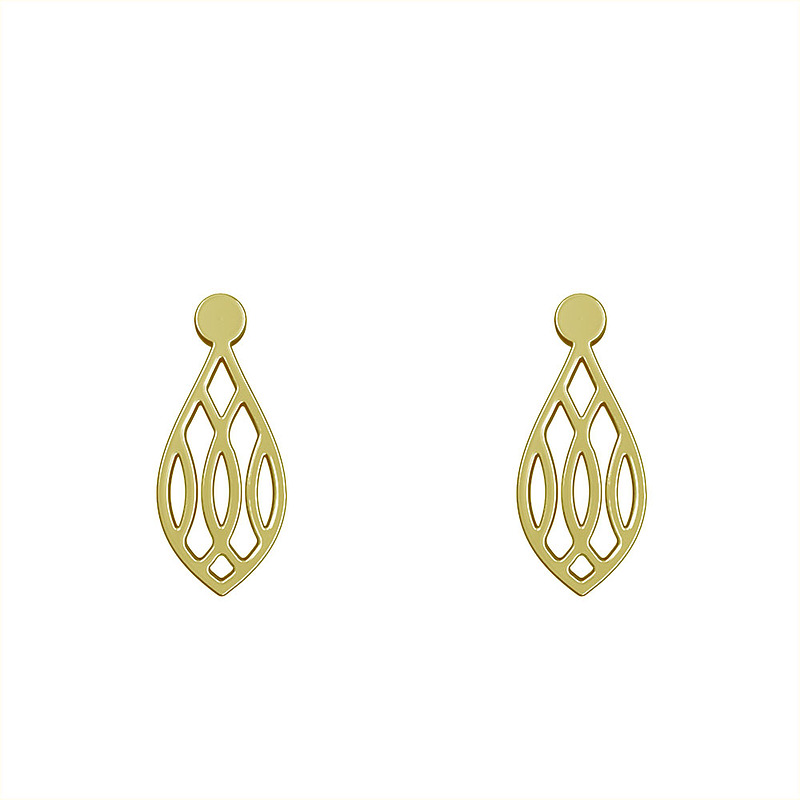 گوشواره طلا مدل اشک کد GA12264