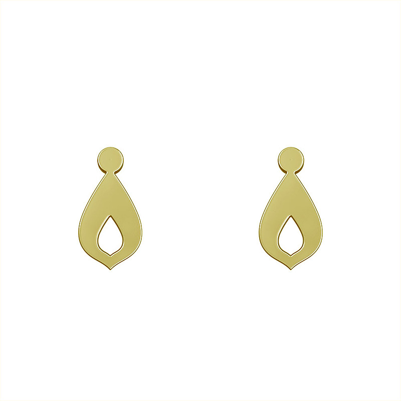 گوشواره طلا مدل اشک کد GA12303
