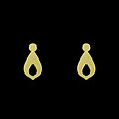 گوشواره طلا مدل اشک کد GA12303