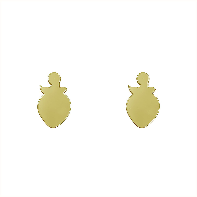 گوشواره طلا مدل توت فرنگی کد GA12311