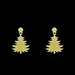 گوشواره طلا مدل درخت کریسمس کد GA12327