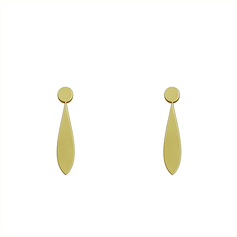 گوشواره طلا مدل اشک کد GA12560