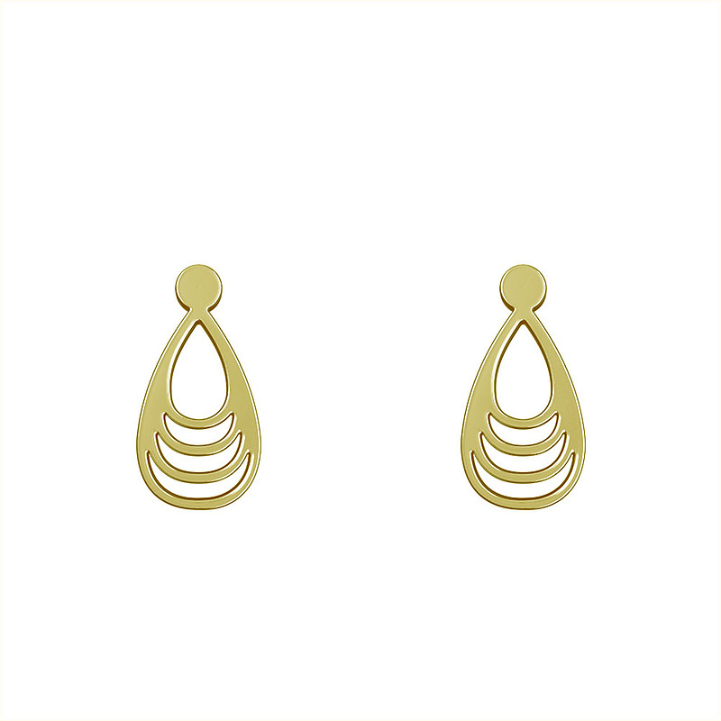 گوشواره طلا مدل اشک کد GA12680