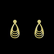 گوشواره طلا مدل اشک کد GA12680