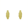 گوشواره طلا مدل پر کد GA12692