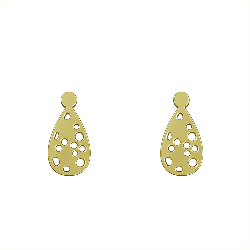 گوشواره طلا مدل اشک کد GA12699