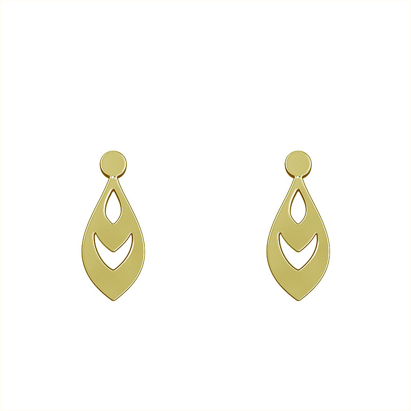 گوشواره طلا مدل اشک کد GA12746