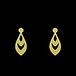 گوشواره طلا مدل اشک کد GA12746