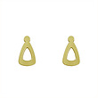 گوشواره طلا مدل مثلث کد GA12797