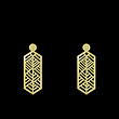 گوشواره طلا مدل هندسی کد GA13128