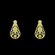 گوشواره طلا مدل هندسی کد GA13152