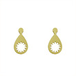 گوشواره طلا مدل گل کد GA13157
