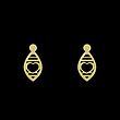 گوشواره طلا مدل قلب کد GA13253