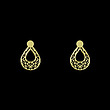 گوشواره طلا مدل هندسی کد GA13394