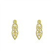 گوشواره طلا مدل هندسی کد GA13515