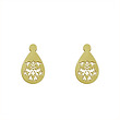 گوشواره طلا مدل هندسی کد GA13555
