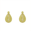 گوشواره طلا مدل هندسی کد GA13594