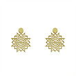 گوشواره طلا مدل هندسی کد GA13618