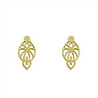 گوشواره طلا مدل هندسی کد GA13625