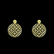 گوشواره طلا مدل هندسی کد GA13637