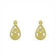 گوشواره طلا مدل روح کد GA13639