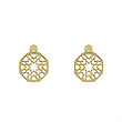 گوشواره طلا مدل هندسی کد GA13673