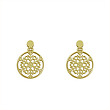 گوشواره طلا مدل هندسی کد GA13706