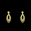 گوشواره طلا مدل هندسی کد GA13765