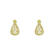 گوشواره طلا مدل هندسی کد GA13907