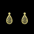 گوشواره طلا مدل هندسی کد GA14185