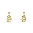 گوشواره طلا مدل هندسی کد GA14444