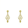 گوشواره طلا مدل هندسی کد GA14451