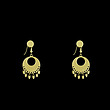گوشواره طلا مدل هندسی کد GA14469